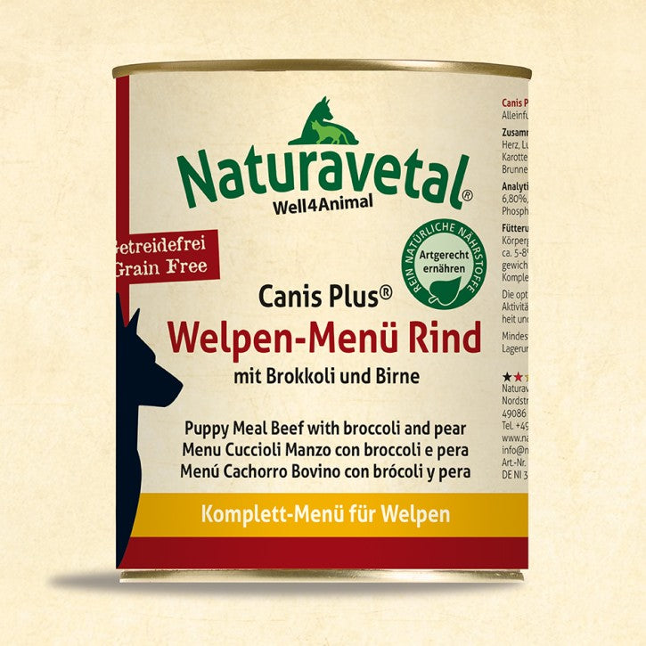 Naturavetal Canis Plus® Welpen-Menü