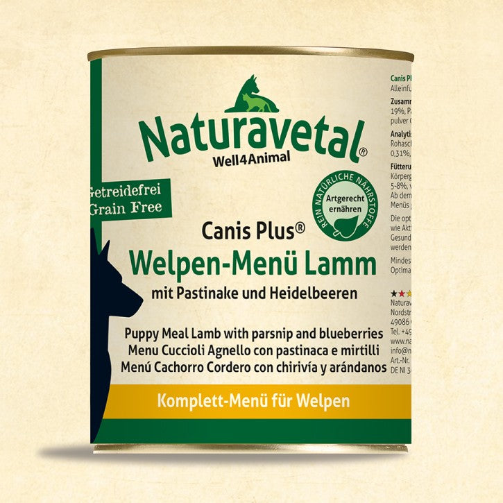 Naturavetal Canis Plus® Welpen-Menü