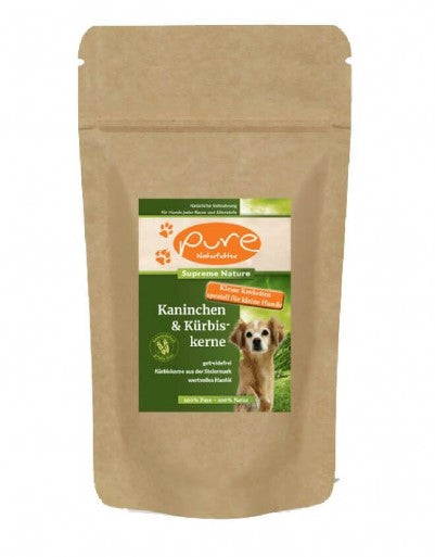 PURE Kaninchen & Kürbiskerne - single Protein & getreidefrei
