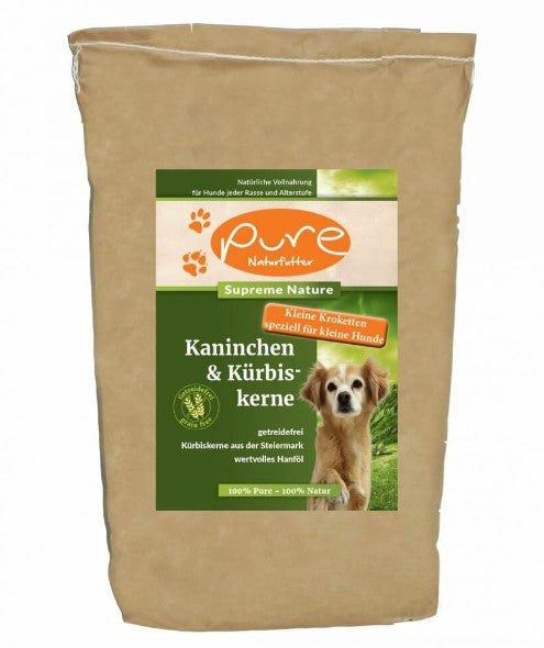 PURE Kaninchen & Kürbiskerne - single Protein & getreidefrei