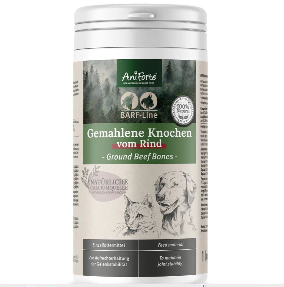 AniForte® Gemahlene Knochen vom Rind