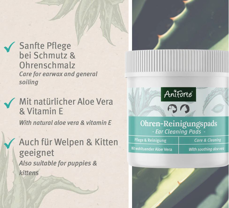 AniForte® Ohren-Reinigungspads