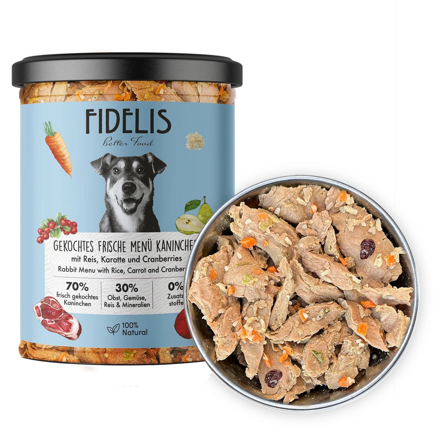 Fidelis - Frischemenüs im Glas