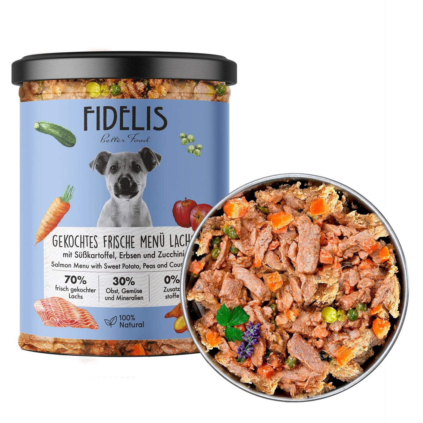 Fidelis - Frischemenüs im Glas