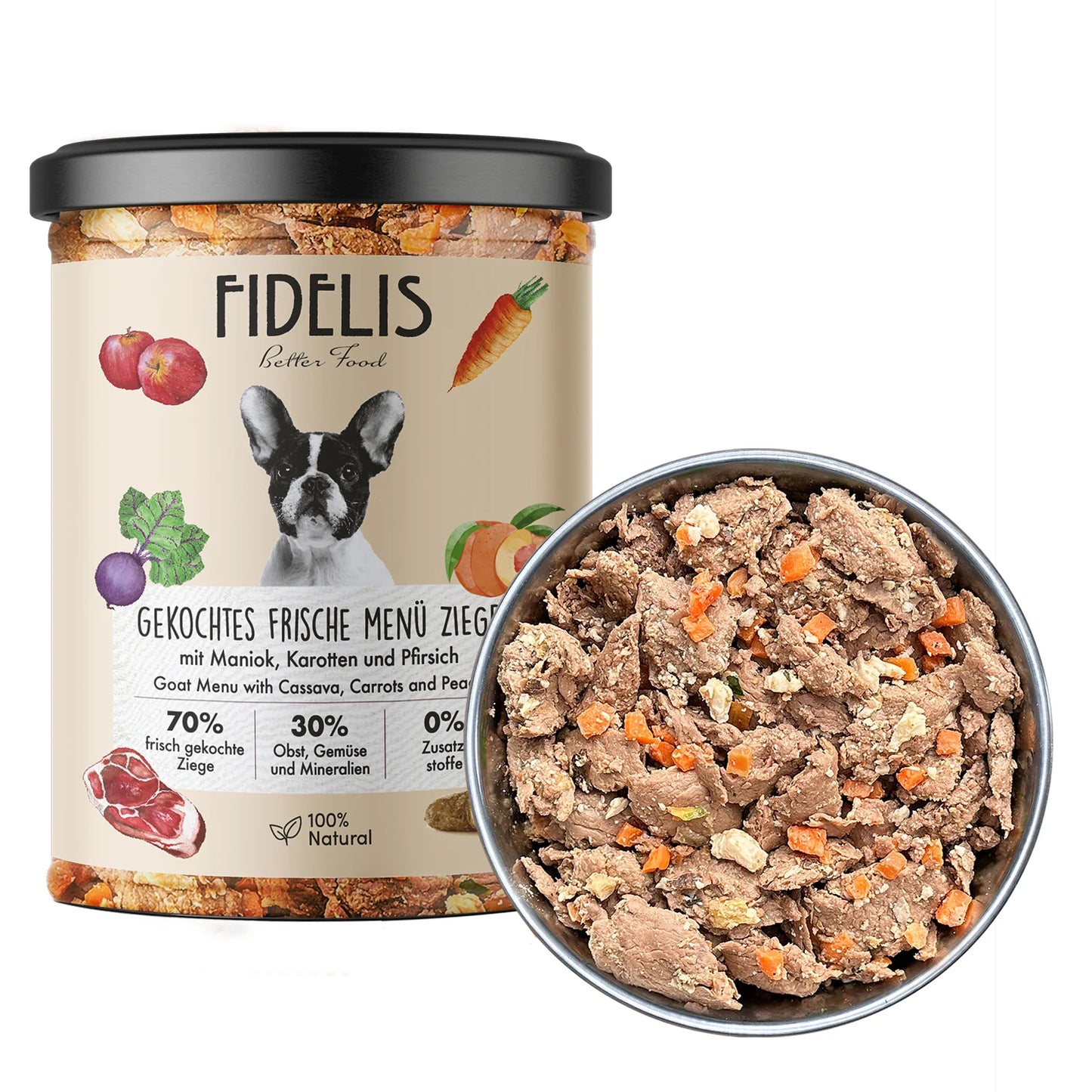 Fidelis - Frischemenüs im Glas