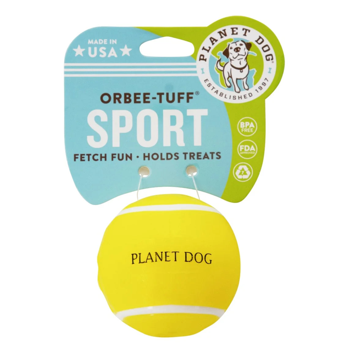 Planet Dog Orbee Tuff Tennis Ball