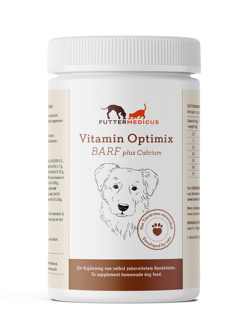 Futtermedicus Vitamin Optimix BARF plus Calcium