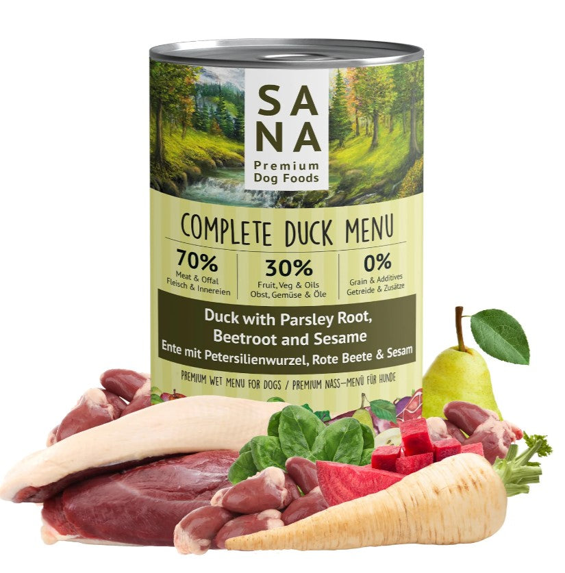 Sana Dog Nass-Menüs 400g