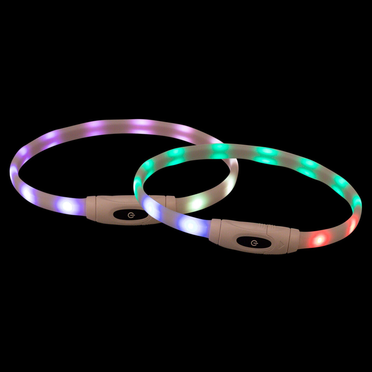 Trixie Flash Leuchtring USB, Silikon