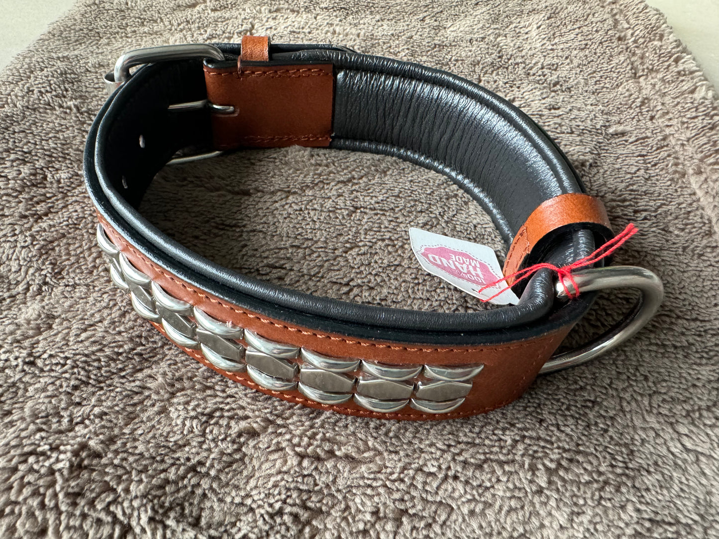 Swiss Design Lederhalsband Amber