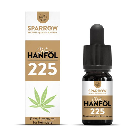 Sparrow Hanföl 225 mit CBD 10ml
