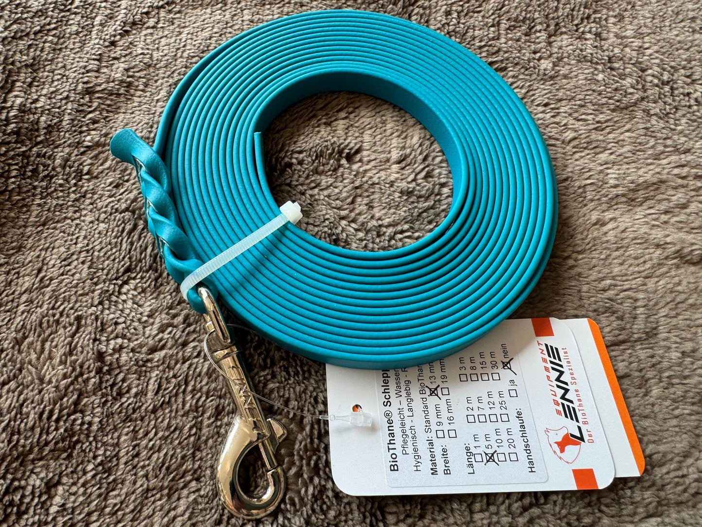 Lennie Schleppleine, 13mm, 5 m, Lagune