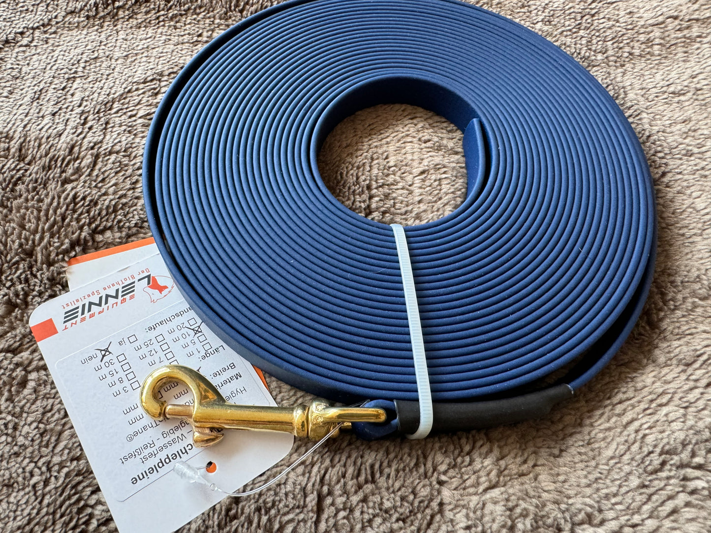 Lennie Schleppleine 16mm, 10m, Marineblau