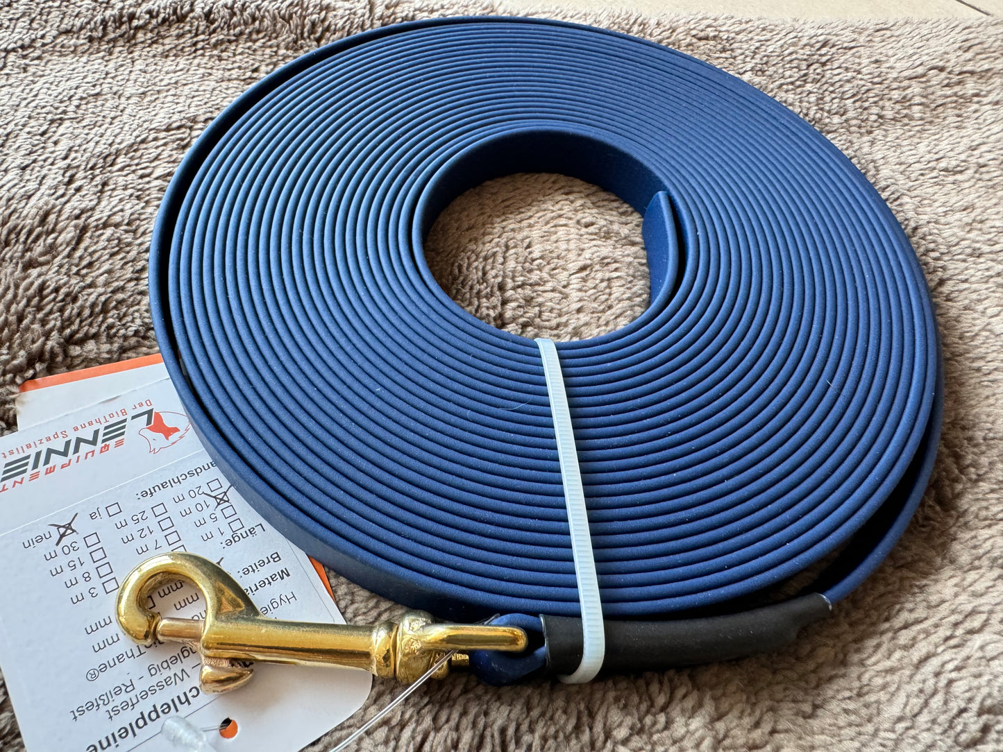 Lennie Schleppleine 16mm, 10m, Marineblau