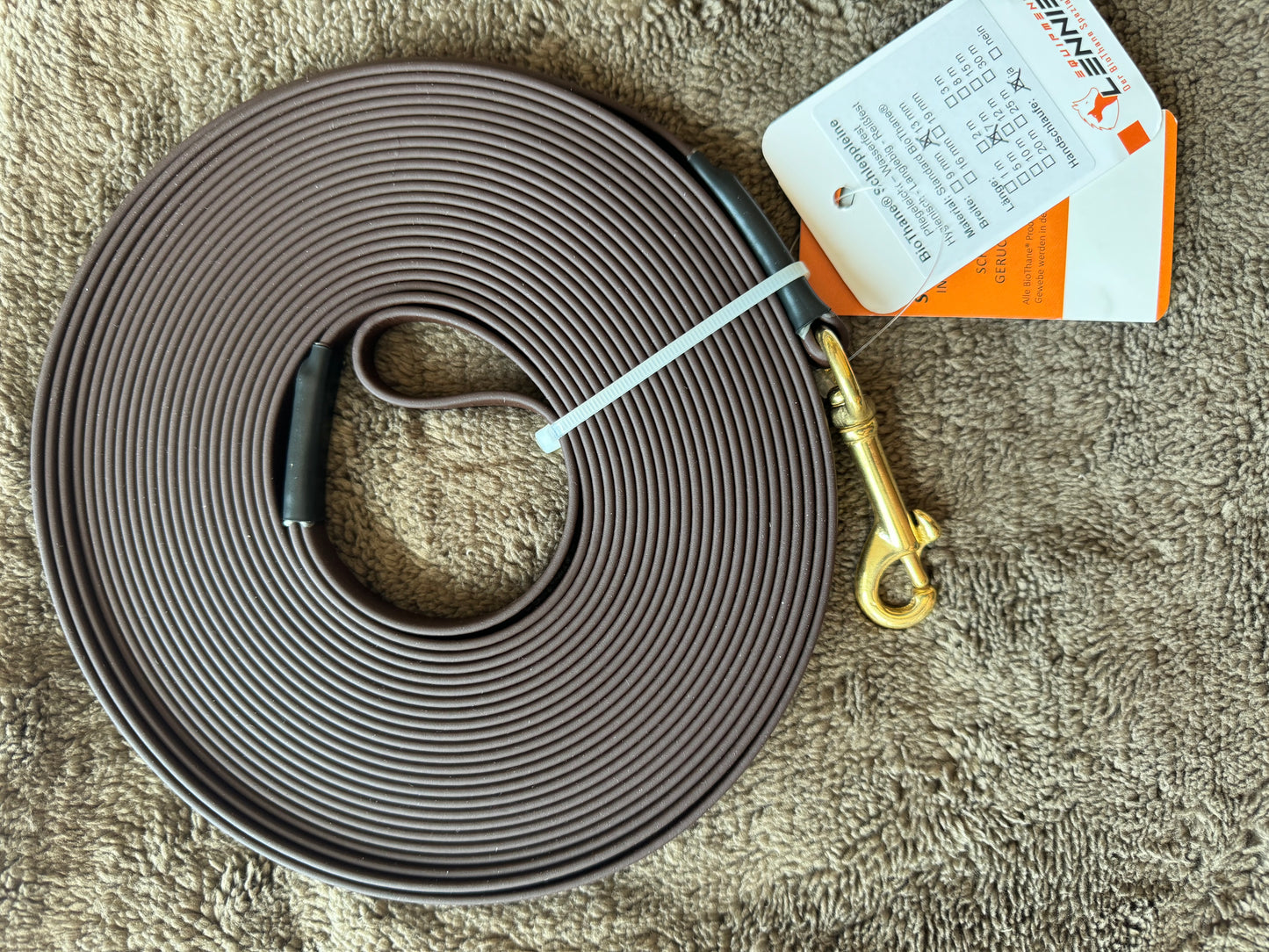 Lennie Schleppleine, 13mm, 7 m, Dunkelbraun
