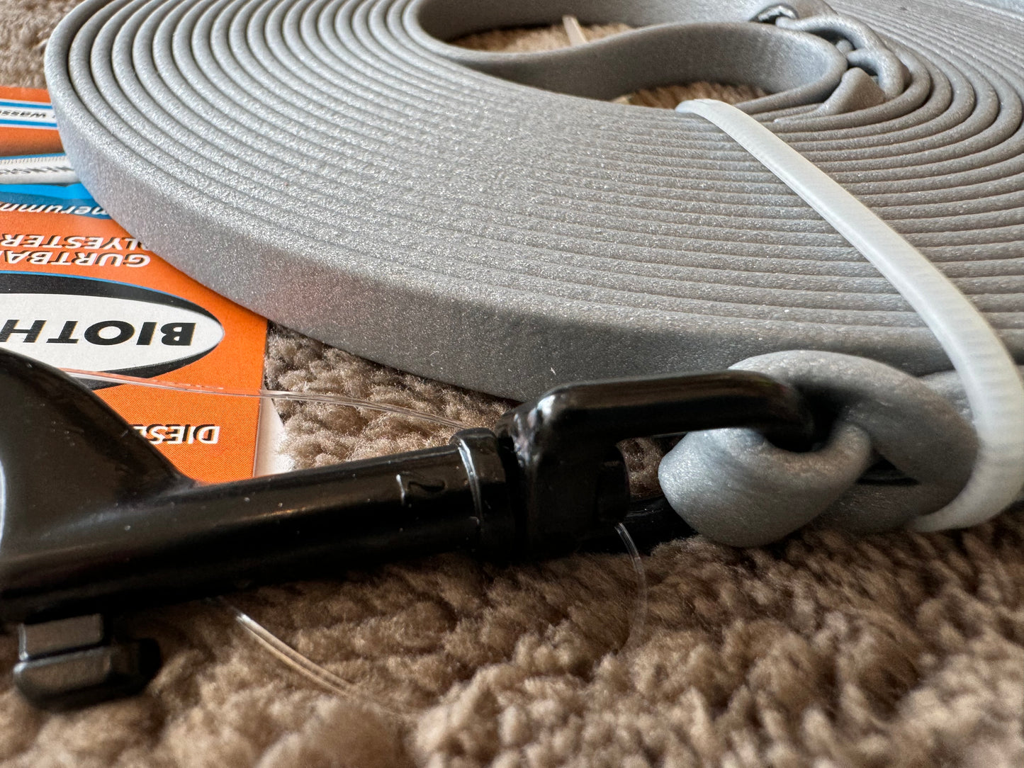 Lennie Schleppleine 9 mm, 7 m, Silber