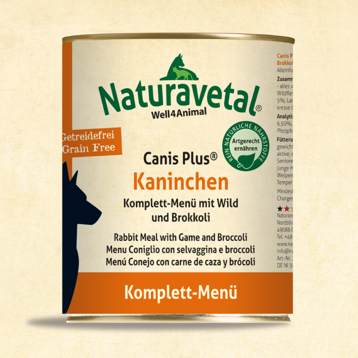 Naturavetal Komplettmenüs Dose