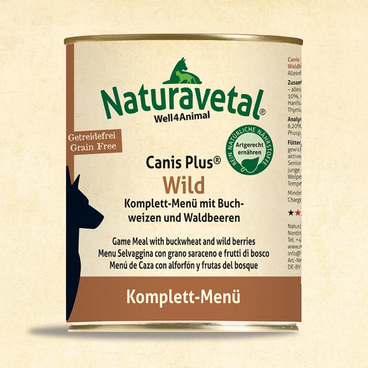 Naturavetal Komplettmenüs Dose