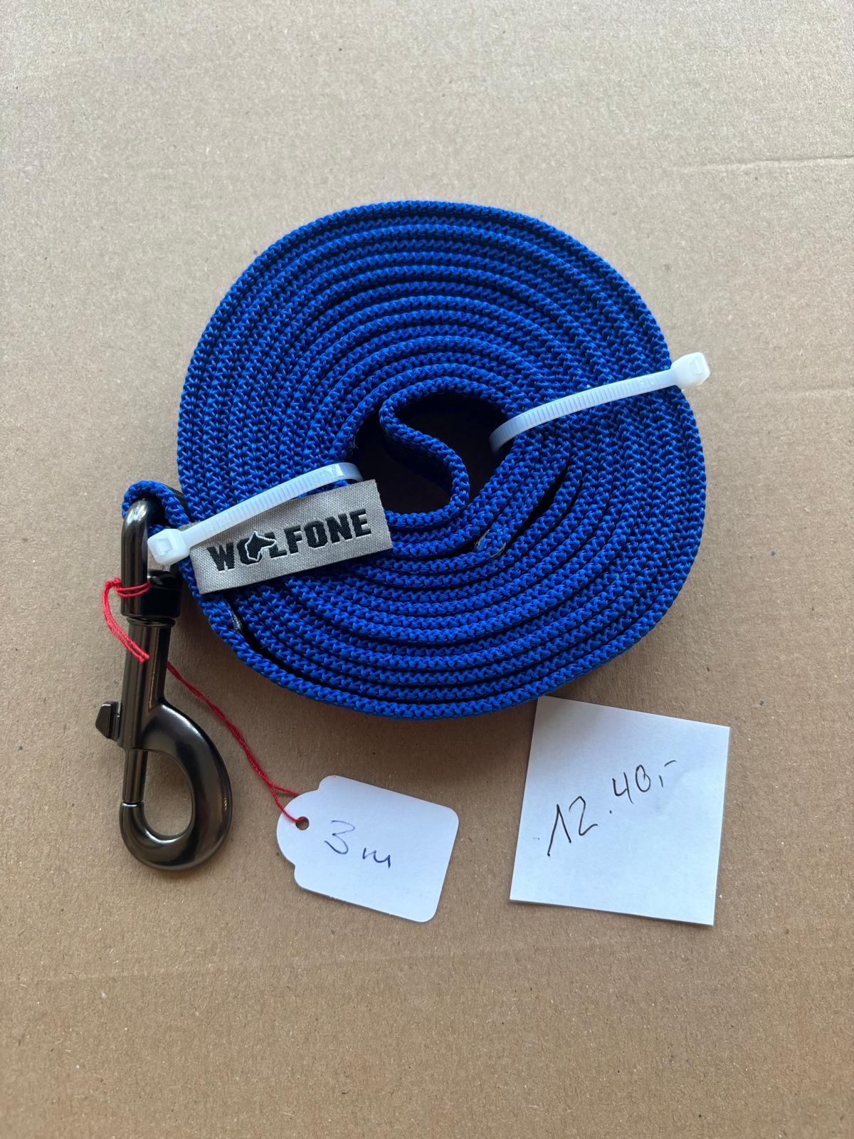 Gummierte Schleppleine Wolfone