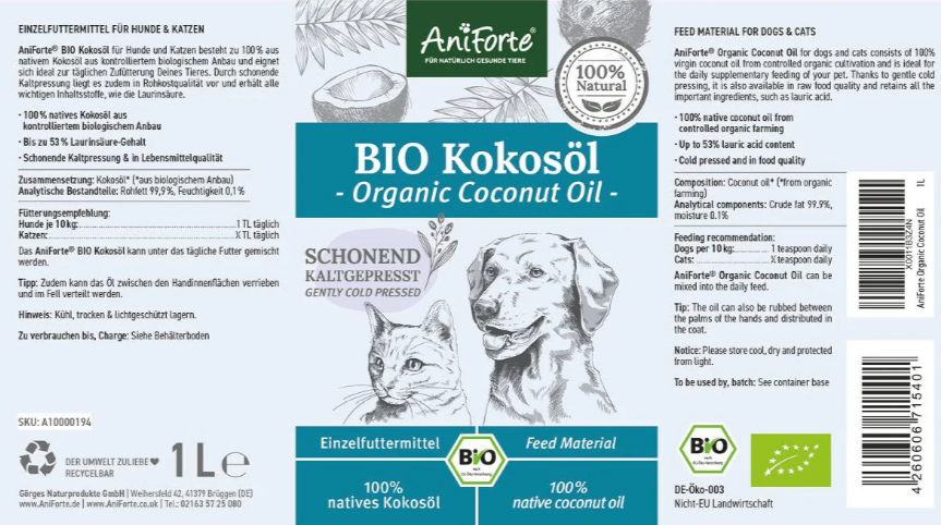 AniForte® Bio Kokosöl