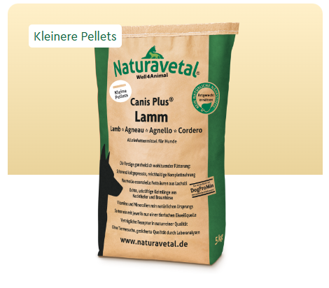 Naturavetal Canis Plus® Lamm