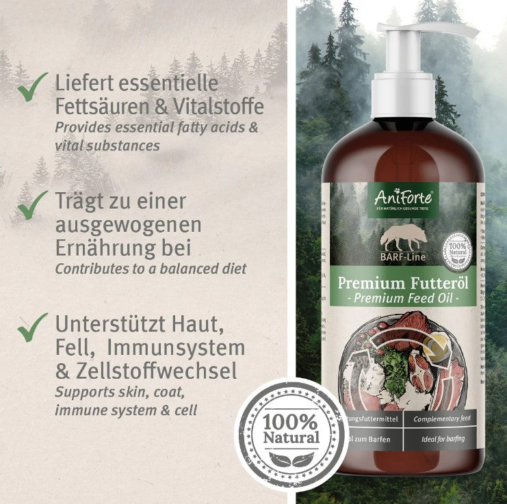 AniForte BARF-Line Premium Futteröl
