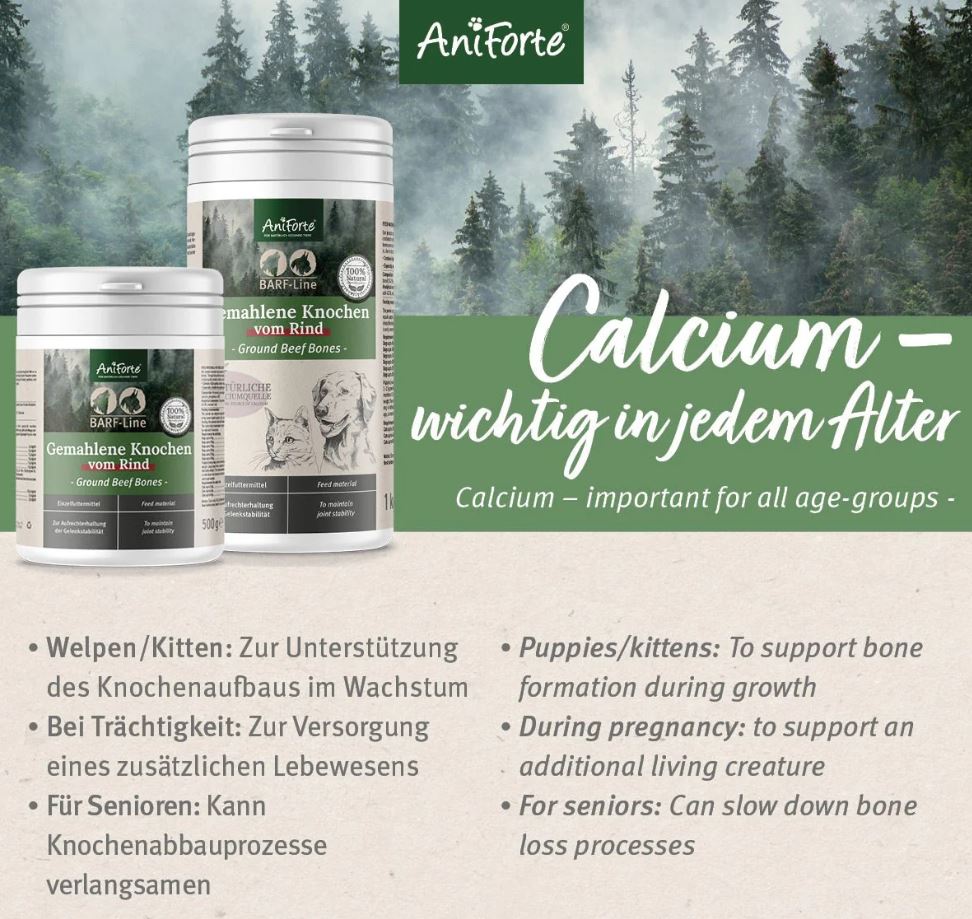 AniForte® Gemahlene Knochen vom Rind