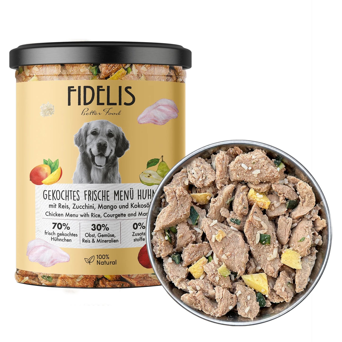 Fidelis - Frischemenüs im Glas