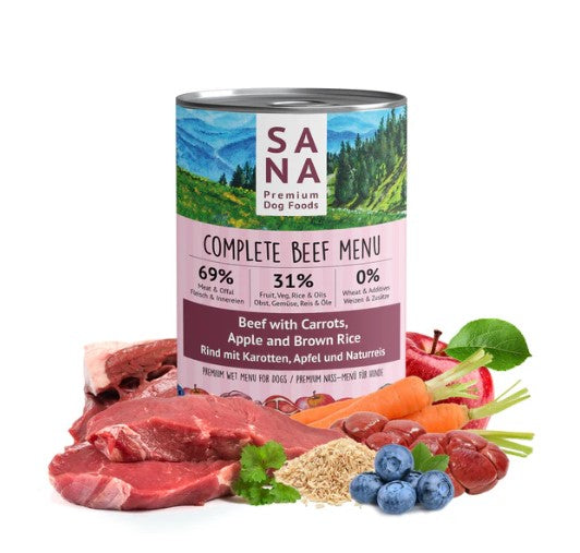 Sana Dog Nass-Menüs 400g