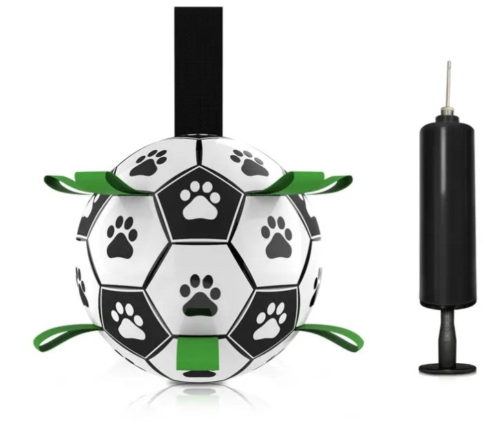 Spielball im Fussball-Design