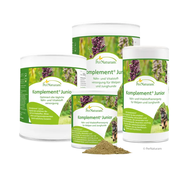 PerNaturam Komplement® Junior - Speziell für Welpen & Junghunde