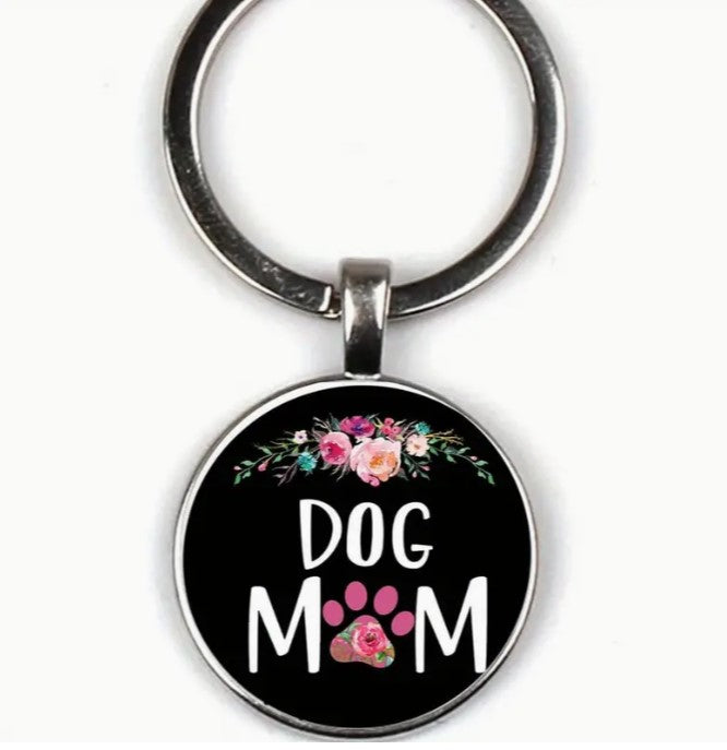 Schlüsselanhänger "Dog Mom"