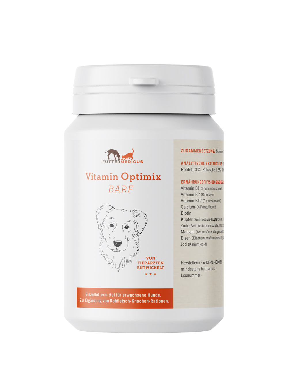 Futtermedicus Vitamin Optimix Cani BARF