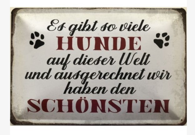Blechschilder 20x30cm