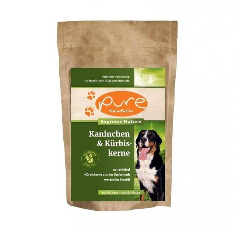 PURE Kaninchen & Kürbiskerne - single Protein & getreidefrei
