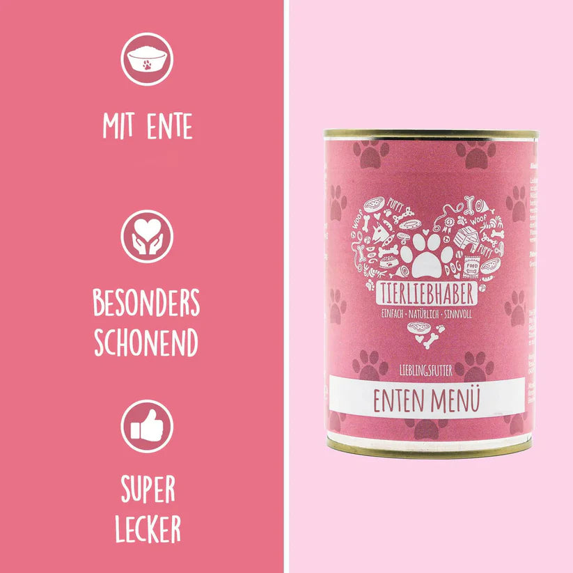 Tierliebhaber Ente-Menü 400g