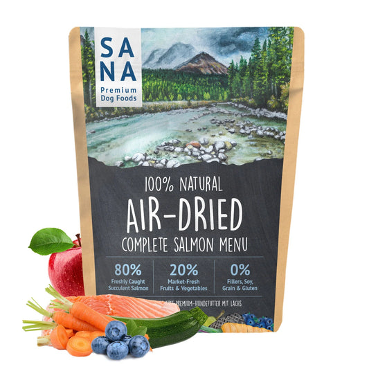 SANA Dog Air Dried Lachs Menü