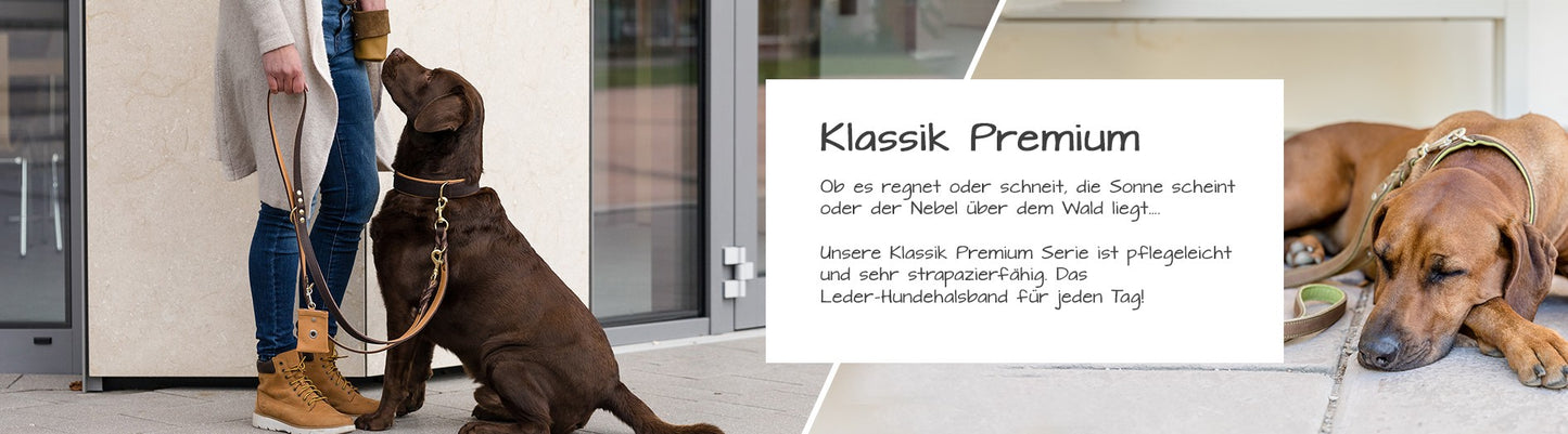 Maul Klassik Premium Lederhalsbänder