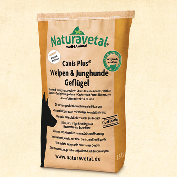 Naturavetal Canis Plus® Welpen & Junghunde