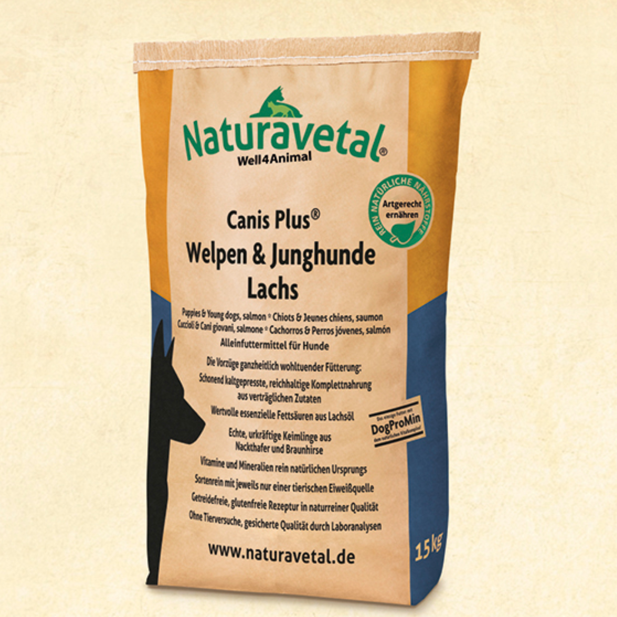 Naturavetal Canis Plus® Welpen & Junghunde