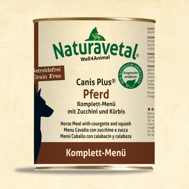 Naturavetal Komplettmenüs Dose