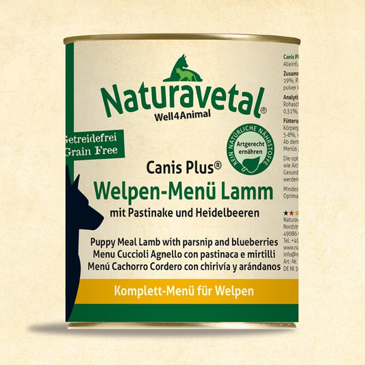 Naturavetal Canis Plus® Welpen-Menü