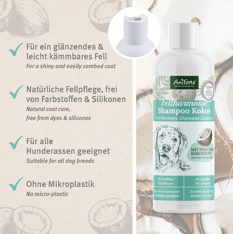 AniForte Fellharmonie Shampoo Kokos