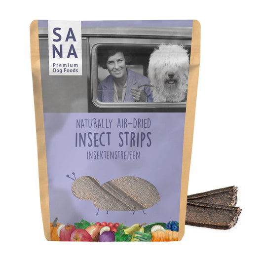 SANA Dog Insekten Streifen 100g
