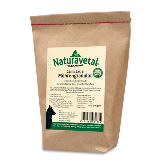 Naturavetal Canis Extra Möhrengranulat
