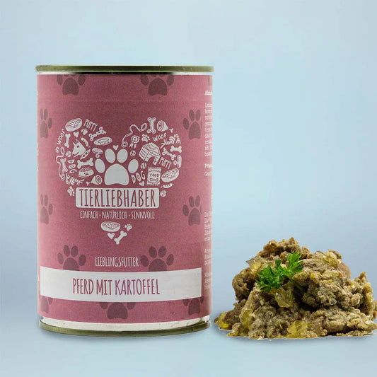 Tierliebhaber Pferd mit Kartoffel 400g