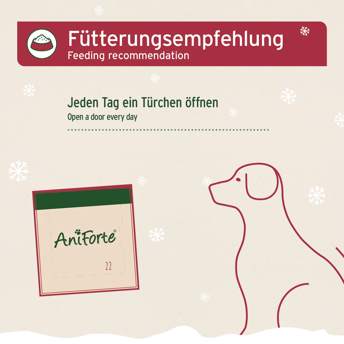 AniForte® Adventskalender für Hunde