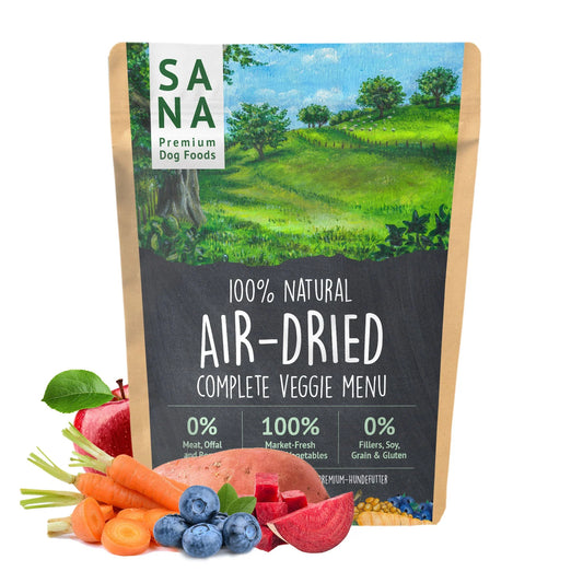SANA Dog Air Dried Veggie Menü