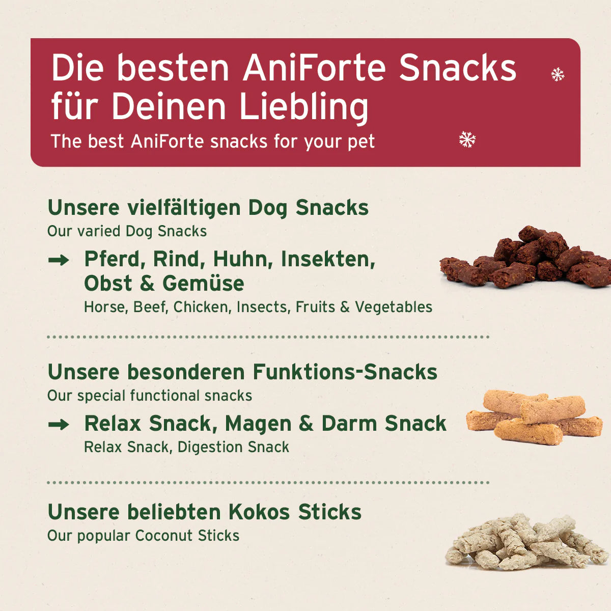 AniForte® Adventskalender für Hunde