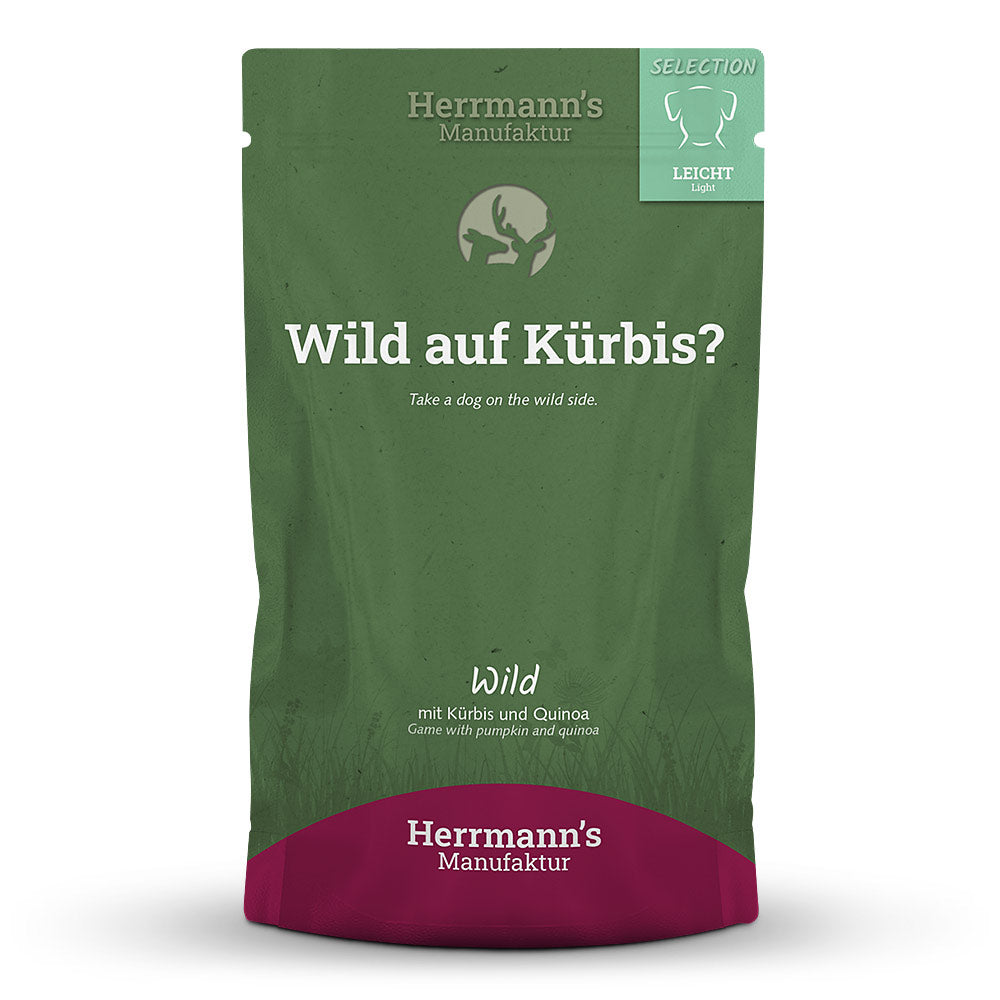 Herrmanns Leicht Bio Wild mit Kürbis und Quinoa